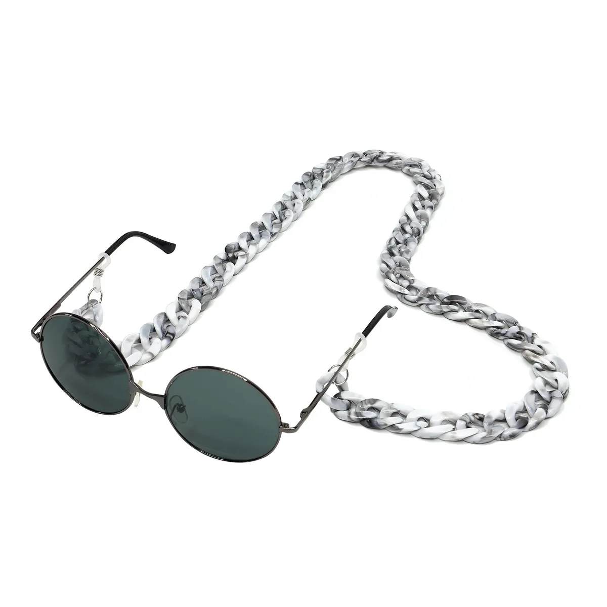 shape shape Grey-white Glasses Chain for Men & Women